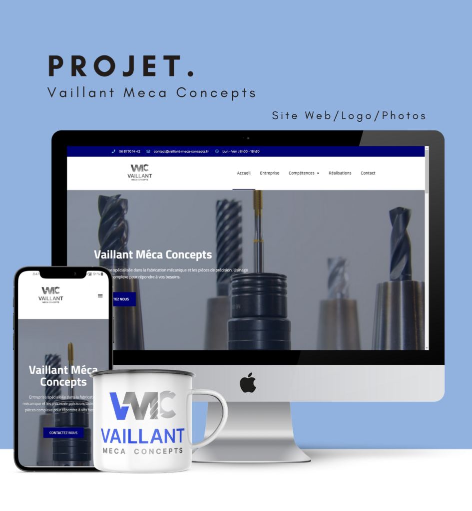 Portfolio Arve webdesign Vaillant Meca Concepts