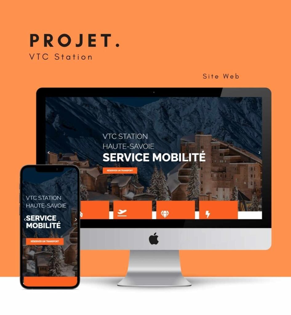 Portfolio Arve webdesign VTC Station
