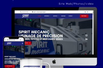 Portfolio Arve webdesign Spirit Mecanic